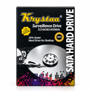 KRYSTAA 1TB SATA Surveillance Hard Drive – 3.5 Inch Internal