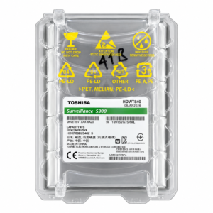 TOSHIBA S300 Surveillance 4TB Hard Disk – HDWT840
